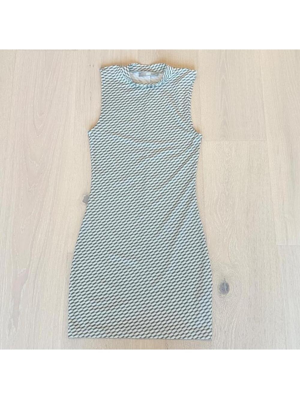 Kith Rumi Monogram Mini Cover Up Dress XS